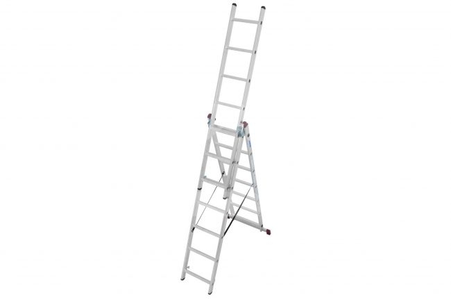 KRAUSE universalios aliuminės kopėčios (3x7 pakopų) 030375