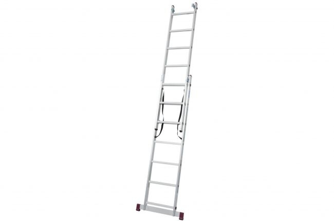 KRAUSE universalios aliuminės kopėčios (3x7 pakopų) 030375