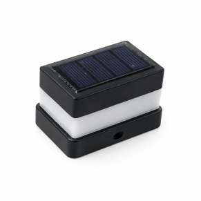 LED saulės šviestuvas-dangtelis stulpui 60x40 mm, 4 vnt.