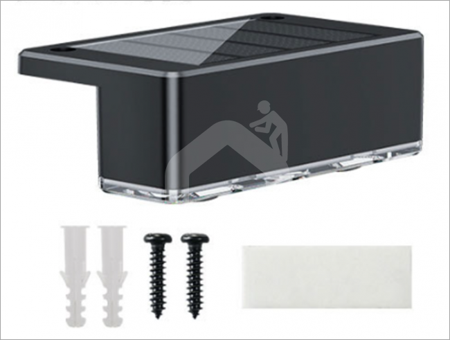 Kampinė LED lemputė 81x48x31 mm, 4 vnt.
