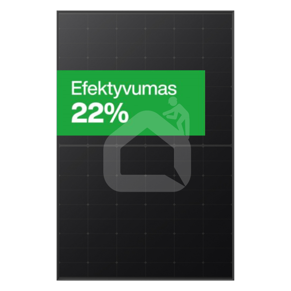 Longi 430Wp 1722x1134x30 mm FULL BLACK