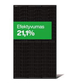 Longi 380Wp 1733x1038x35 mm FULL BLACK (paskutiniai vienetai)