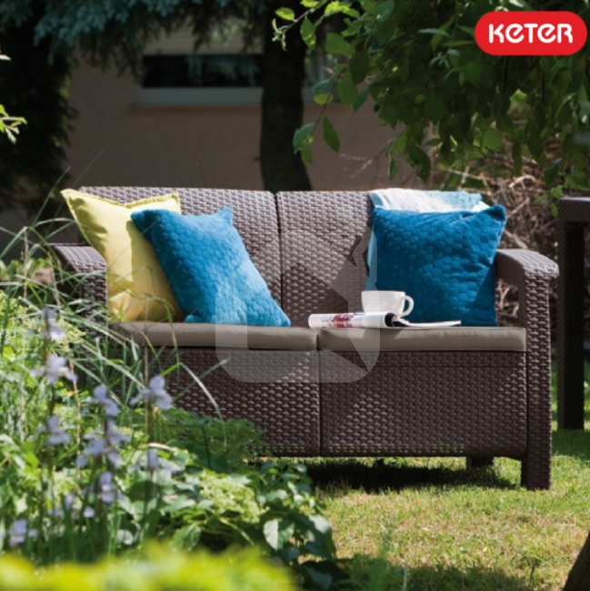 Dvivietė sofa CORFU LOVE SEAT