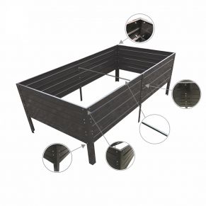 Pakelta lysvė SIMPLE, dažyta