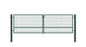 Vartai, 5 mm segmento užpildu, dviveriai, 5000x1200 mm