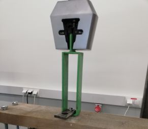 Sraigtinis laikiklis į medį, M10X, 150-180 mm, 25 mm lotui