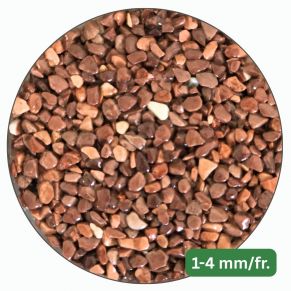 Skaldos danga Marrone 1-4 mm, ruda