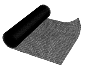 Difuzinė plėvelė Eurovent MATT 300 gr./m², 1,4 m. x 25 m. = 35 m²
