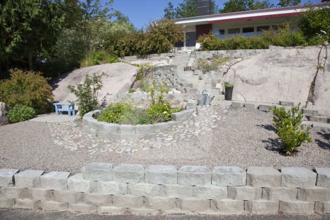 Dekoratyvinis blokas Bender Megastone 150 rund