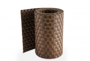 Tvoros segmento juosta MIKKO Rattan 190 mm x 12,75 m, 1200 g/m², PP
