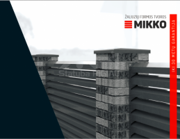 Žaliuzinė tvora MIKKO