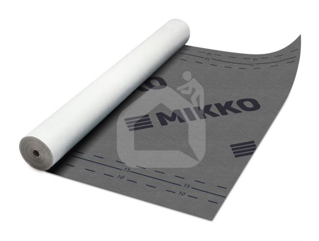 Difuzinė plėvelė MIKKO 160 gr./m², 1,5 m. x 50 m. = 75 m²