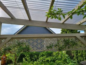 MK PC DIAMOND SINUS banguota polikarbonato danga, bronzinė, 4, 6 m