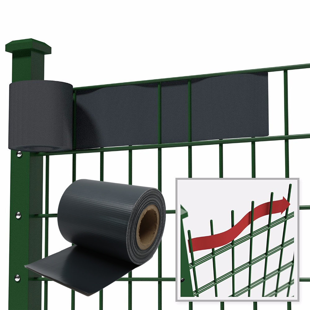 Segmentinės tvoros juosta MIKKO 190 mm x 35 m, 550 g/m²
