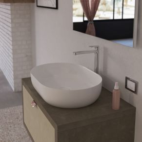 Ant stalviršio pastatomas praustuvas MUSA 0002 (įv. spalvos)