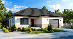 Metāla dakstiņu moduļa jumts Nel NANO (ArcelorMittal)