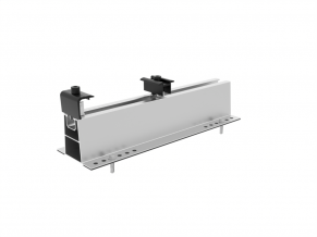 Trapecinės formos mini bėgelis, 300-450 mm, 2 mm