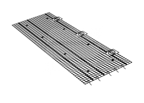 Latako apsaugos grotelės Gutter protect, 175x600 mm