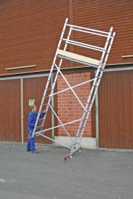 KRAUSE universalūs aliuminiai pastoliai su padu CORDA 916129