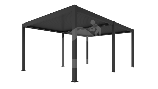 Pavėsinė (pergola) ORIENTE 6x4 m