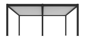 Pavėsinė (pergola) ORIENTE 6x4 m