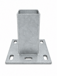 Stulpo tvirtinimo pagrindas 60x60 mm