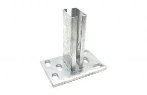 Pagrindas stulpo tvirtinimo 60x40 mm