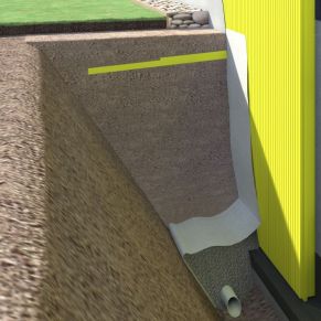 Ekstruzinis polistirolas XPS Finnfoam FI-300, nefrezuotas, 20x600x1250 mm