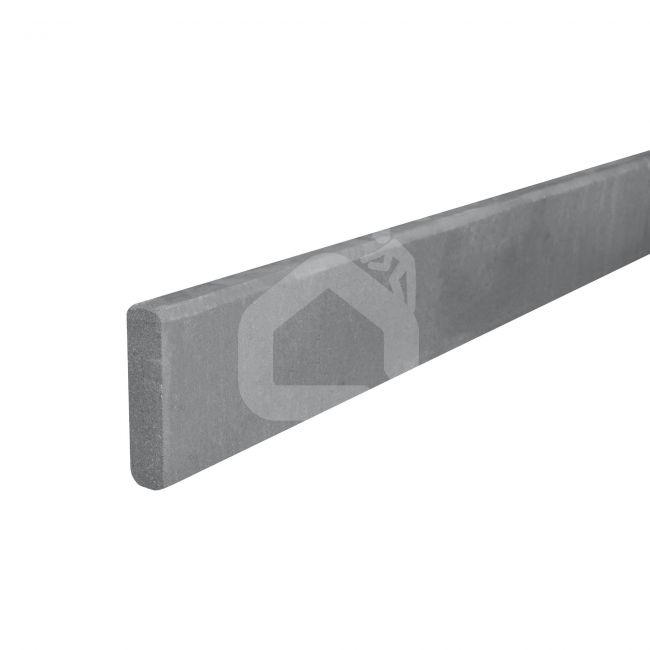 Tvoros pamatas tiesus lygus, betoninis 2500x200x50 mm, grafitinis