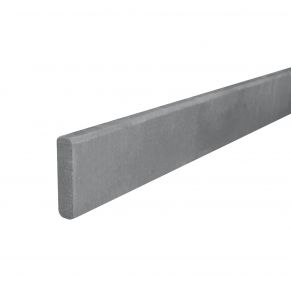 Tvoros pamatas tiesus lygus, betoninis 2500x200x50 mm, grafitinis