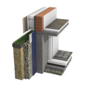 Polistirolas TENAPORS EPS 70 frezuotas