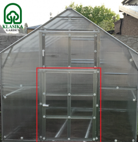 Papildomos durys gale šiltnamiui KLASIKA HOUSE