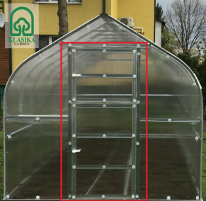 Papildomos durys gale šiltnamiui Standart KLASIKA