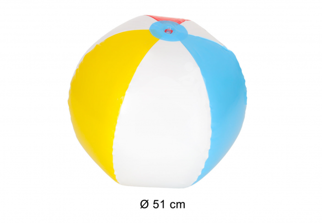 Pripučiamas paplūdimio kamuolys, 51 cm, 31021