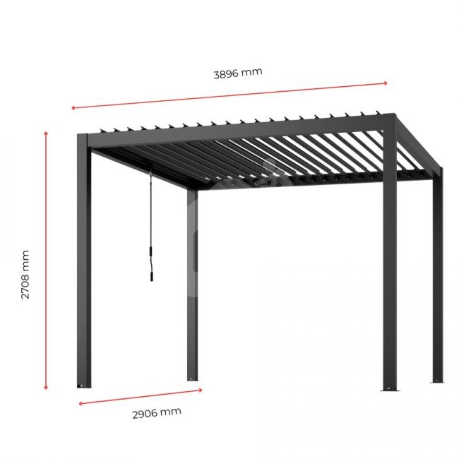 Pergola VENTO BASIC (įv. dydžiai)