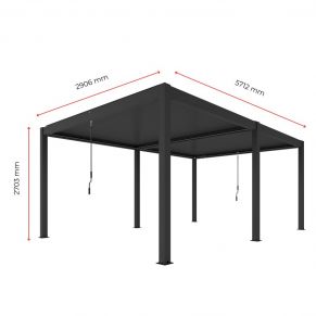 Pergola VENTO BASIC (įv. dydžiai)