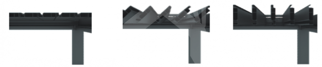 Pavėsinė (pergola) ORIENTE 6x4 m
