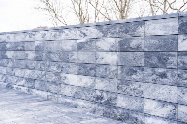 FINI betoniniai blokeliai tvorai PIENO BALTA