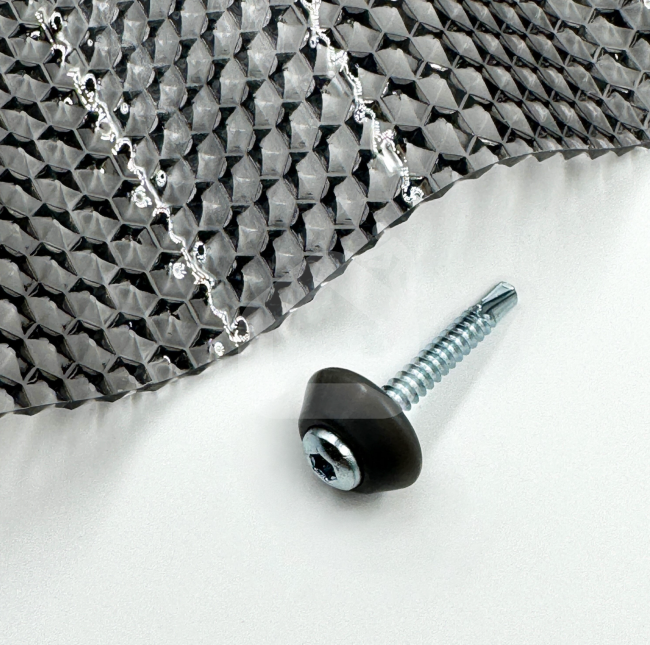 Stiprināšanas skrūves metālam ar blīvi MK PC DIAMONDS, M5x40 mm