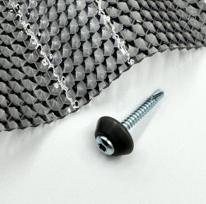 Stiprināšanas skrūves metālam ar blīvi MK PC DIAMONDS, M5x40 mm