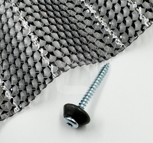 Tvirtinimo varžtai į medį su tarpine MK PC DIAMONDS, M5x50 mm