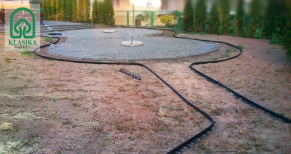 Plastikinis vejos bortas, juodas