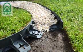 Plastikinis vejos bortas, žalias