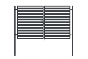 Varstomi vartai, polisado 80x20 užpildu, 1500x4000 mm