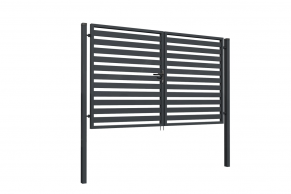 Varstomi vartai, polisado 80x20 užpildu, 1500x4000 mm