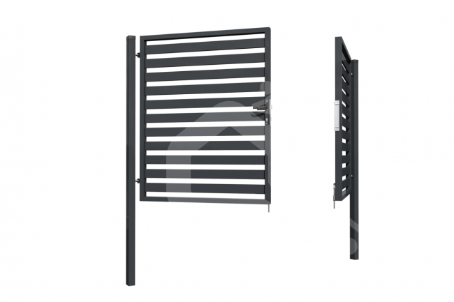 Varstomi vartai, polisado 80x20 užpildu, 1700x4000 mm