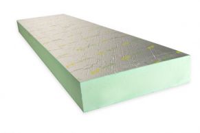 Poliuretano plokštė Finnfoam FF-PIR ALK, frezuota, 100x600x2400 mm