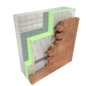 Poliuretano plokštė Finnfoam FF-PIR ALK, frezuota, 100x600x2400 mm