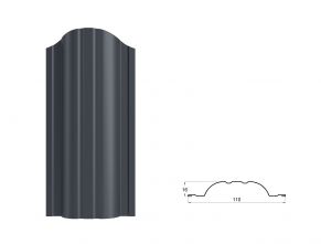 Tvoralentė POLO, 0.45 mm, 2xRAL7016 Poliesteris