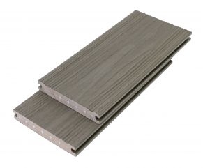 MIKKO PVC Co-extrusion pilnavidurė terasinė lenta, 23x140x3600 mm (įv. spalvos)